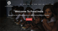 Desktop Screenshot of foodindia.org.in